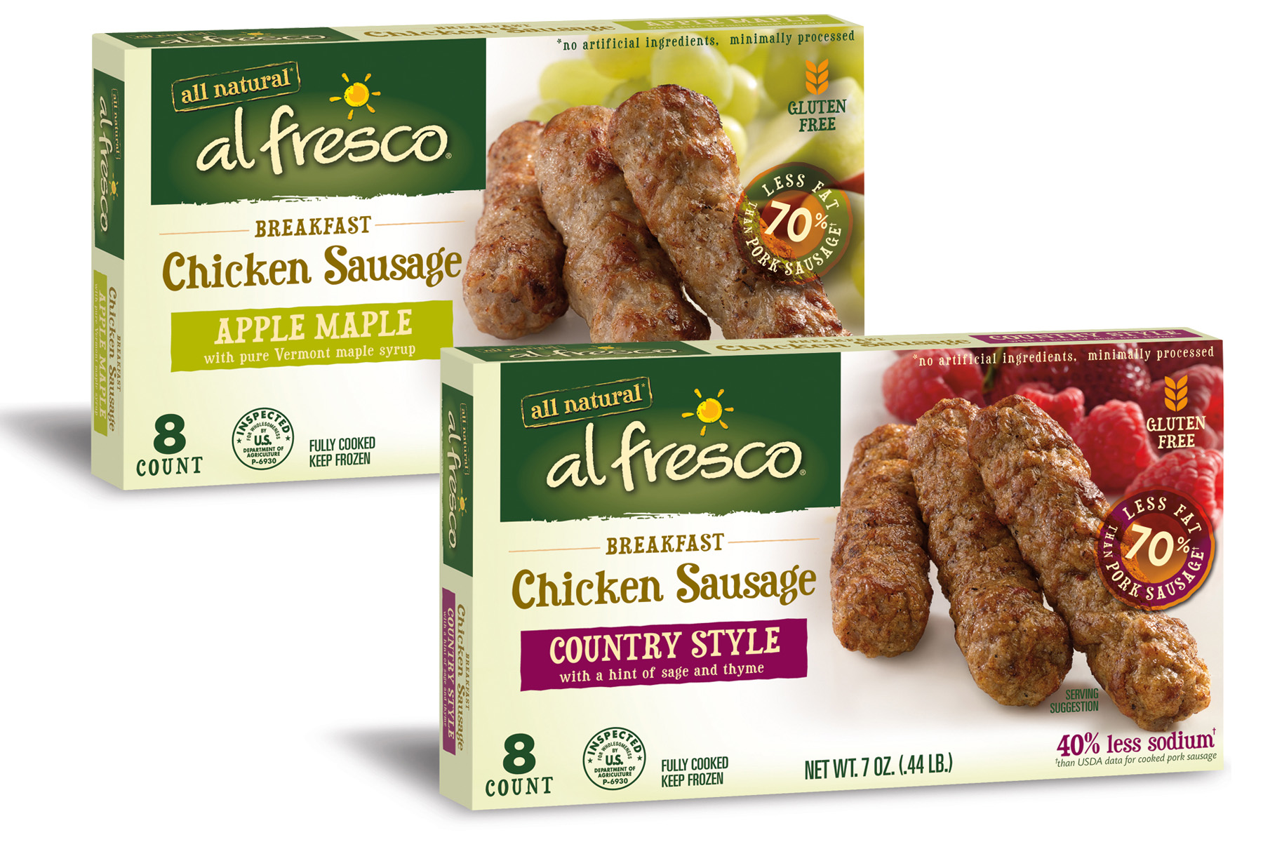Al Fresco Sausage Packaging