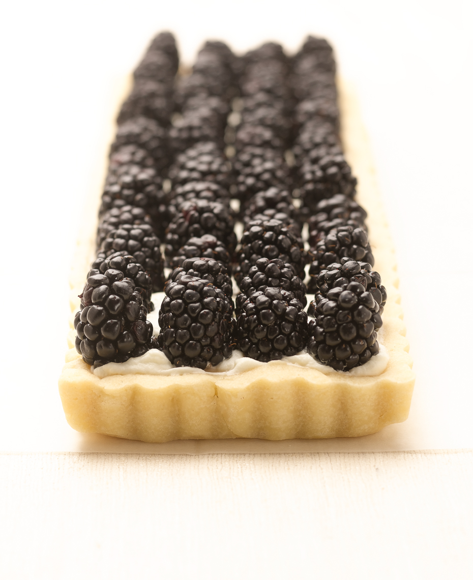 Blackberry Tart Food Photo