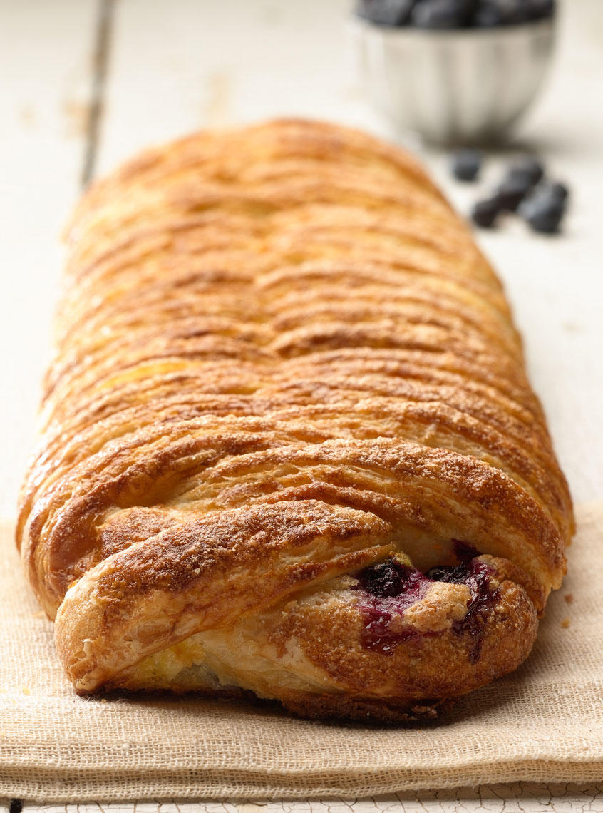 Blueberry Pastry Photo