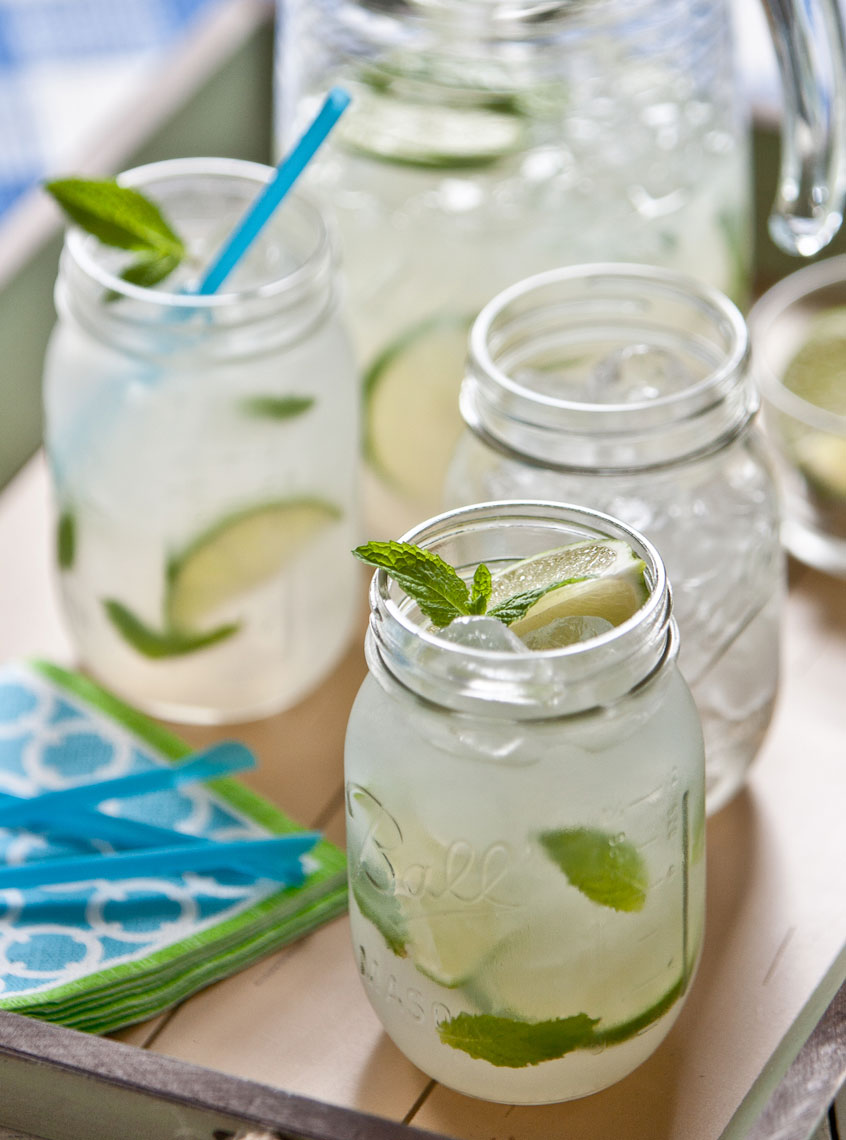 Lemonade Tray Drink Photo