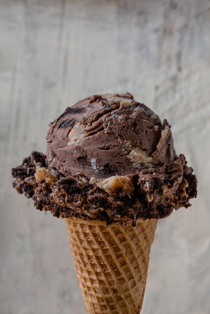 Ice cream cone photograph