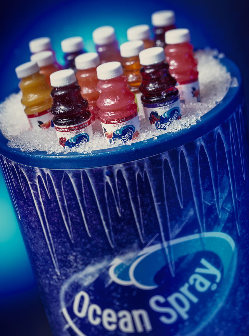Ocean Spray Bottles Photography