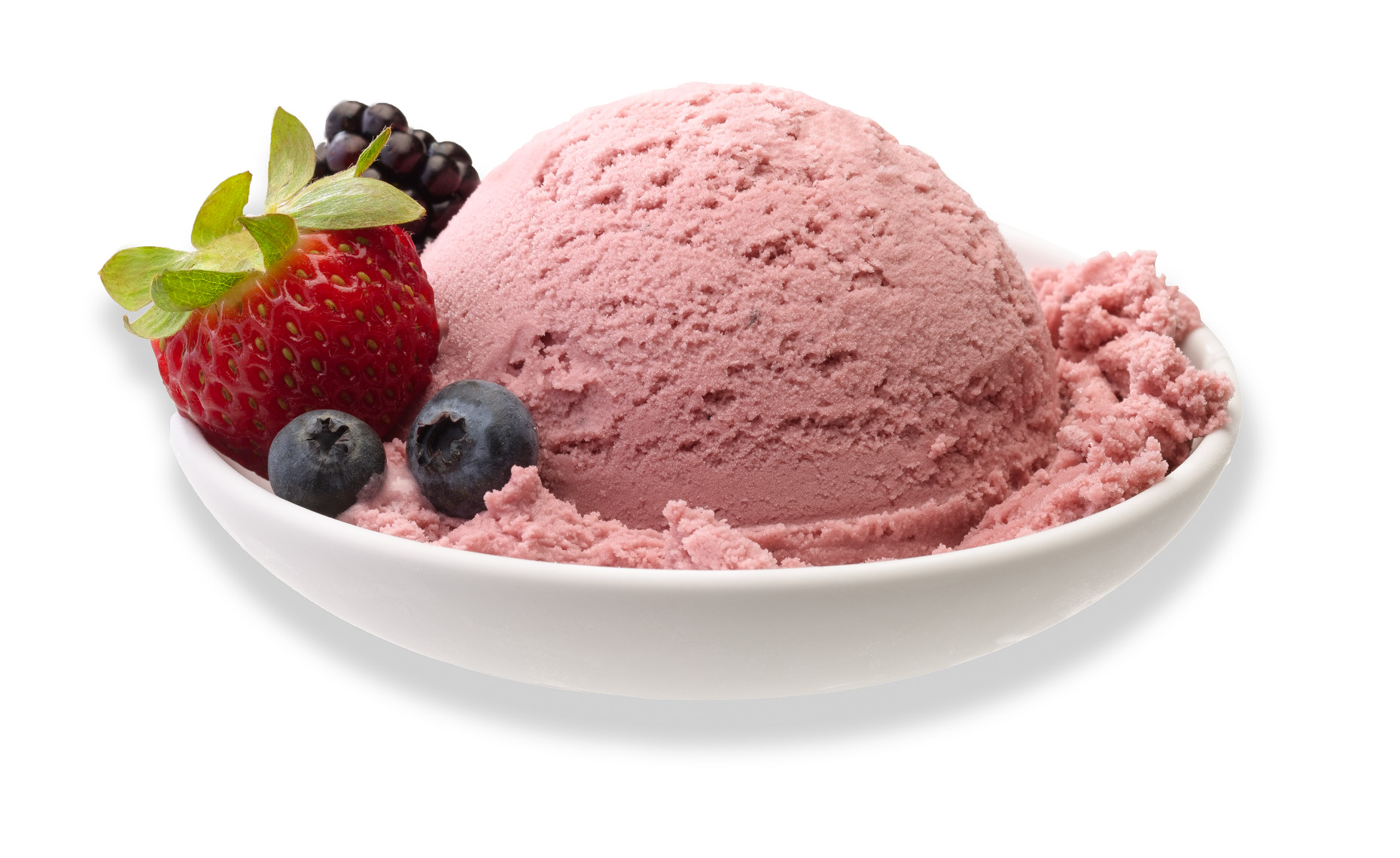 Strawberry Ice Cream  Ad Photo