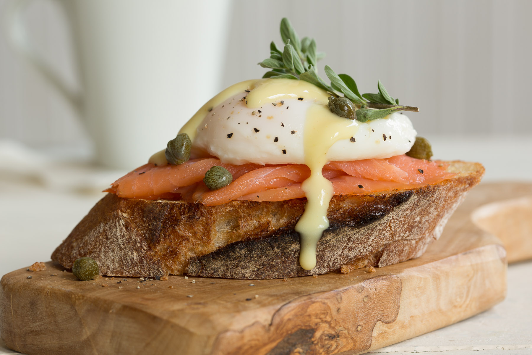 Smoked Salmon Benedict Photo